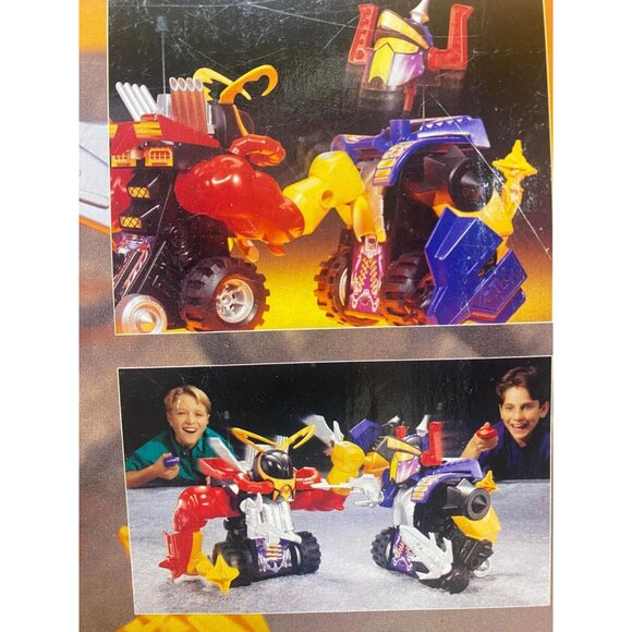 Milton Bradley Power Gladiators 1993 Radio Control Robots Game 2-Player Set Ages - Picture 7 of 8